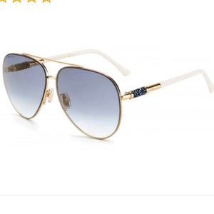 Jimmy Choo Gray Sunglasses